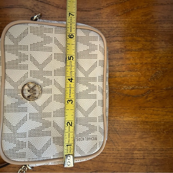 Michael Kors Fulton Signature MK Logo Small Crossbody EUC! - Picture 12 of 14